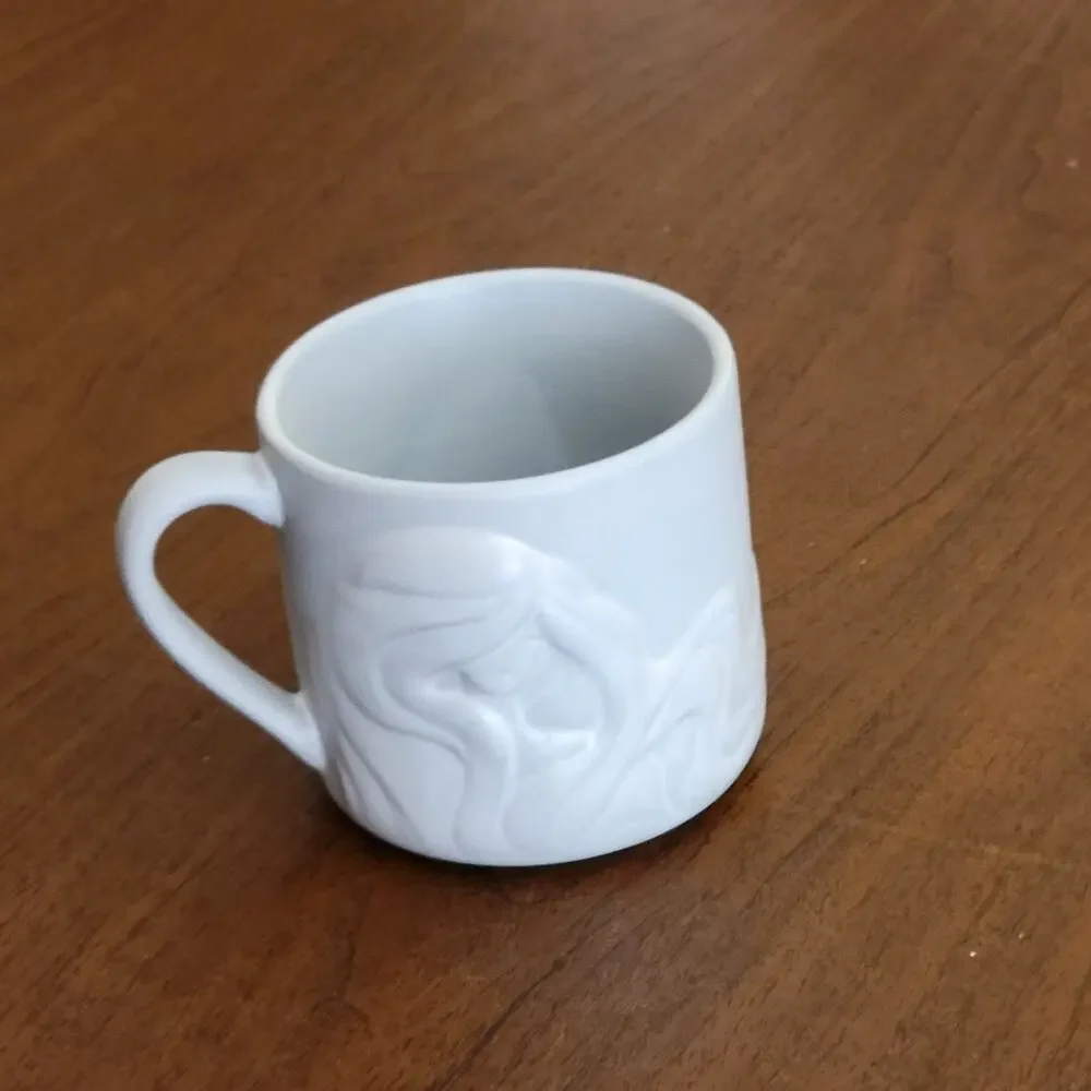 Starbucks Mug 2016 Mermaid Siren Flowing Hair 12 oz Since 71 (embossed)